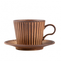 Ly cà phê vintage cổ điển ly uống trà sữa nóng gốm sứ DCP06