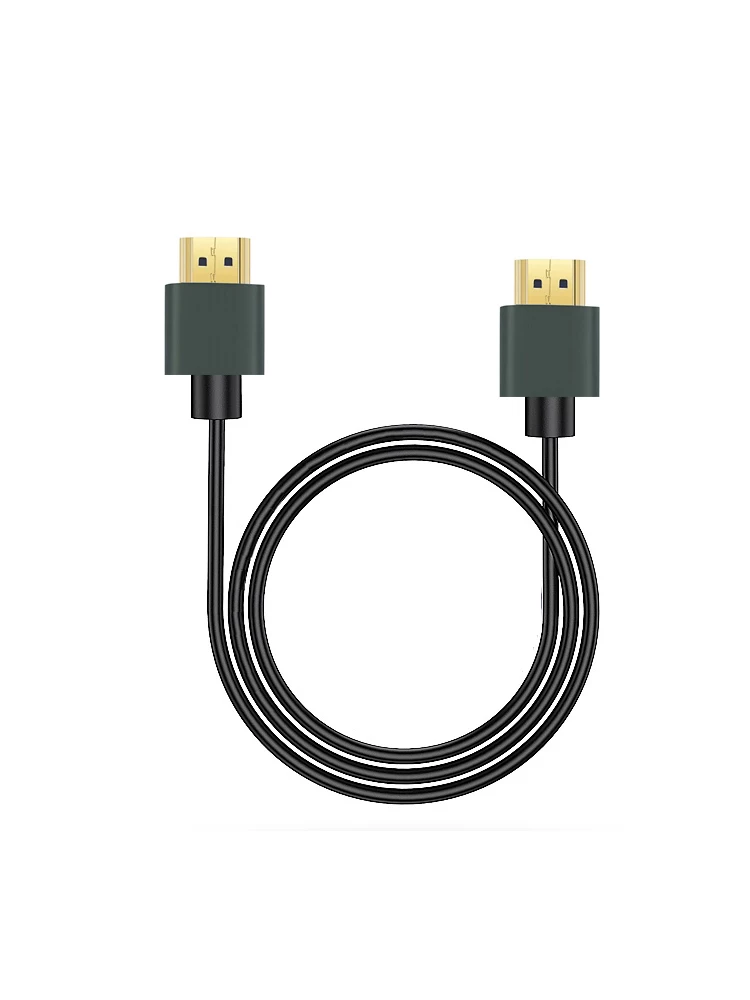 Phiên bản 2.0 Cáp HDMI siêu mỏng siêu mềm độ phân giải cao 4K kết nối hộp giải mã máy tính với màn hình máy chiếu TV cáp dài