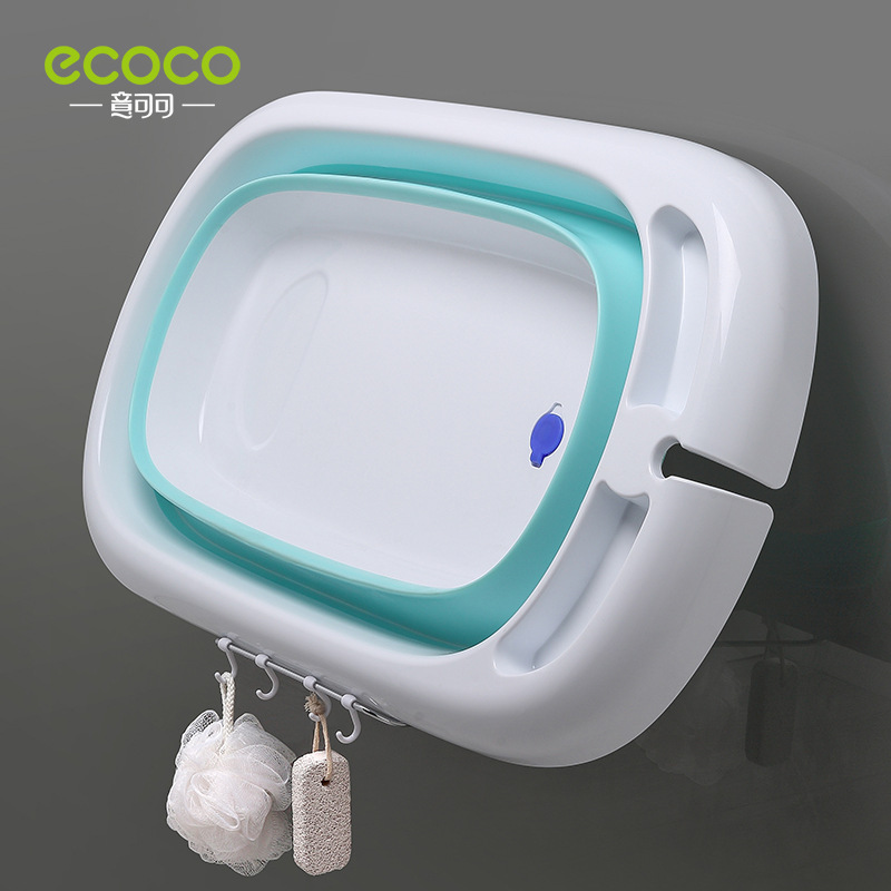 Giá chậu rửa mặt có thể gập lại không cần đục lỗ treo tường phòng tắm bồn rửa mặt nhà vệ sinh Giá đựng chậu đa năng