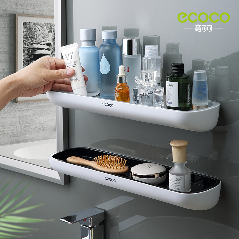 Giá để đồ phòng tắm, nhà vệ sinh, nhà vệ sinh, bàn vệ sinh, khăn tắm trên tường, nhà vệ sinh treo tường không đục lỗ