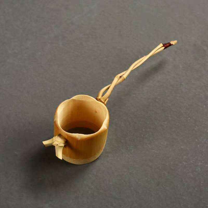 Bán buôn bộ lọc trà gốc tre cũ Bộ lọc trà lỗ Tre Bộ lọc trà Kung Fu Phụ Kiện Bộ trà tre sáng tạo Phễu