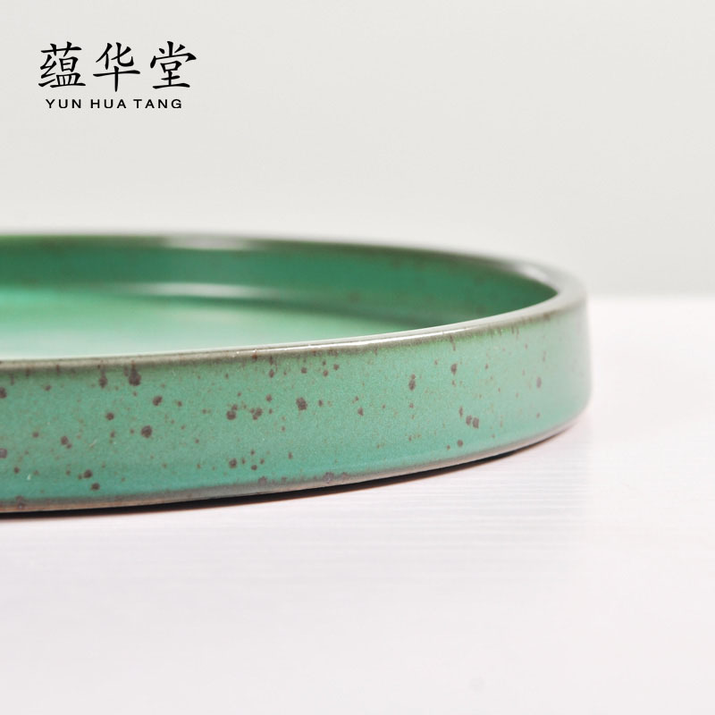 Ấm gốm thô kiểu Nhật, khay trà nhỏ bằng gốm, Khay trà, khay trà, Khay trà, khay trà, Khay trà, khay pha khô trữ nước