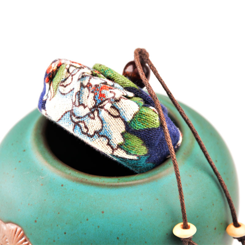 Bình trà gốm thô cổ điển thủ công, bình gốm sứ trắng nổi, bình đựng trà nhỏ, Bình Đựng Trà