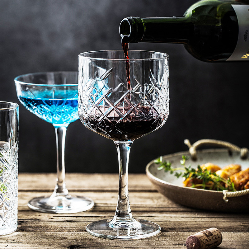 Cốc Sâm Panh thủy tinh nhập khẩu, cốc cao phong cách Châu Âu, cốc tạo bọt sáng tạo gia dụng, cốc tạo bọt, cốc Cocktail Rượu ngọt