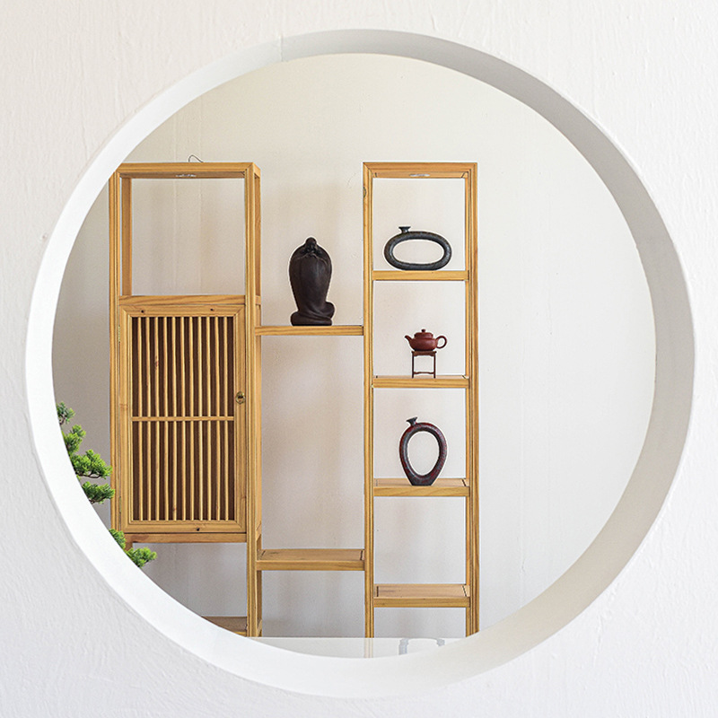 Bình hoa nhỏ sáng tạo gốm thô phong cách Nhật Bản Thiền hoa khô đồ trang trí đồ thủ công gốm sứ trang trí nhà