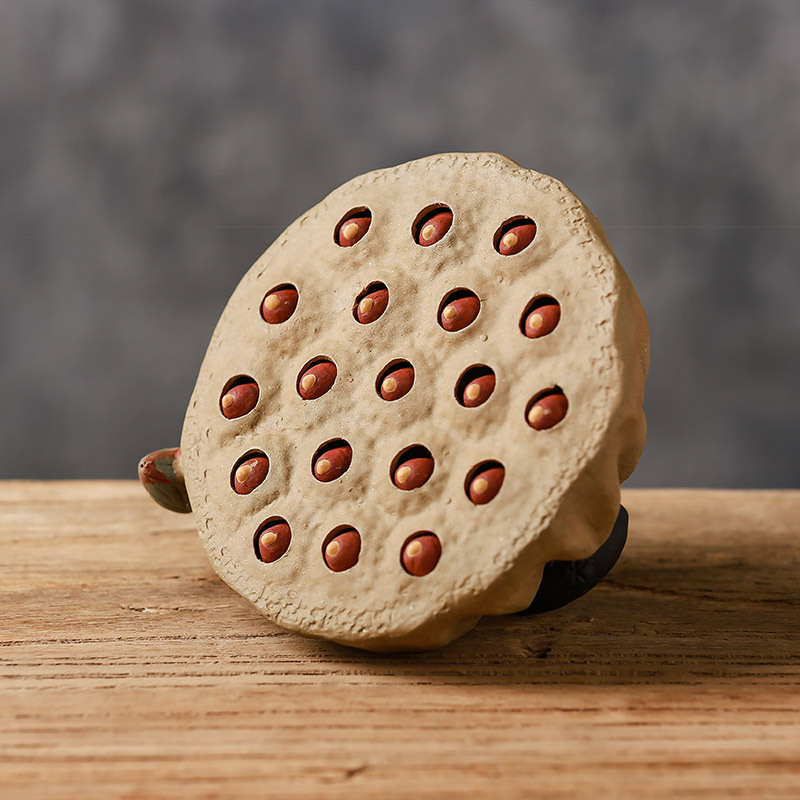 Bán Buôn Cát Tím Có Thể Nâng Trà Sen Thú Cưng Đồ Trang Trí Handmade Thô Đồ Chơi Trà Gốm Kung Fu Trà Đạo Trà Gốm Đồ Chơi bộ Trà Phụ Kiện