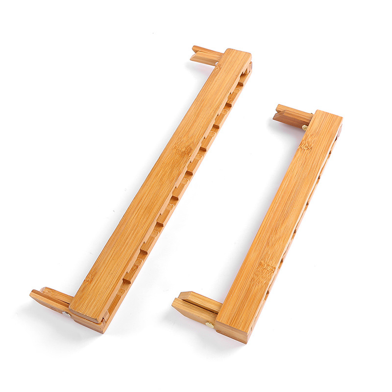 Giá để cốc gấp bằng tre Giá để cốc một lớp để tách trà, dụng cụ trà Kung Fu ráo nước, không pha trà đạo