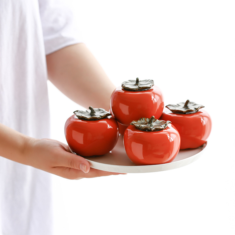 Mọi Thứ Đều như ý, bình trà gốm sứ, đồ trang trí gia dụng bằng gốm sứ, bình kín nhỏ tiện mang theo