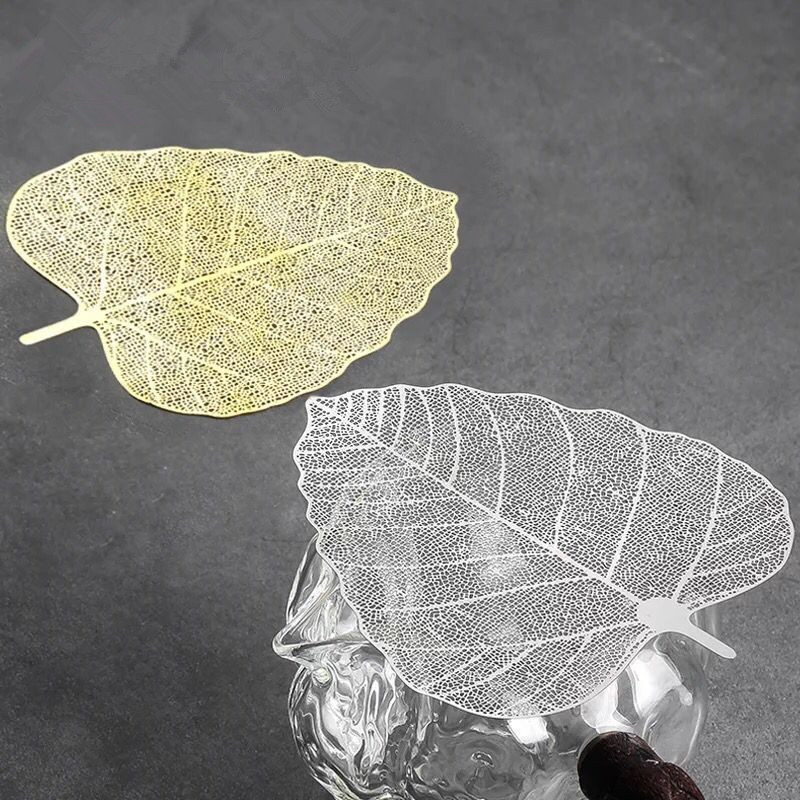 Phụ kiện pha trà Kung Fu: Lọc trà lá Bồ Đề bán buôn, lưới lọc trà lá đồng, bộ lọc trà