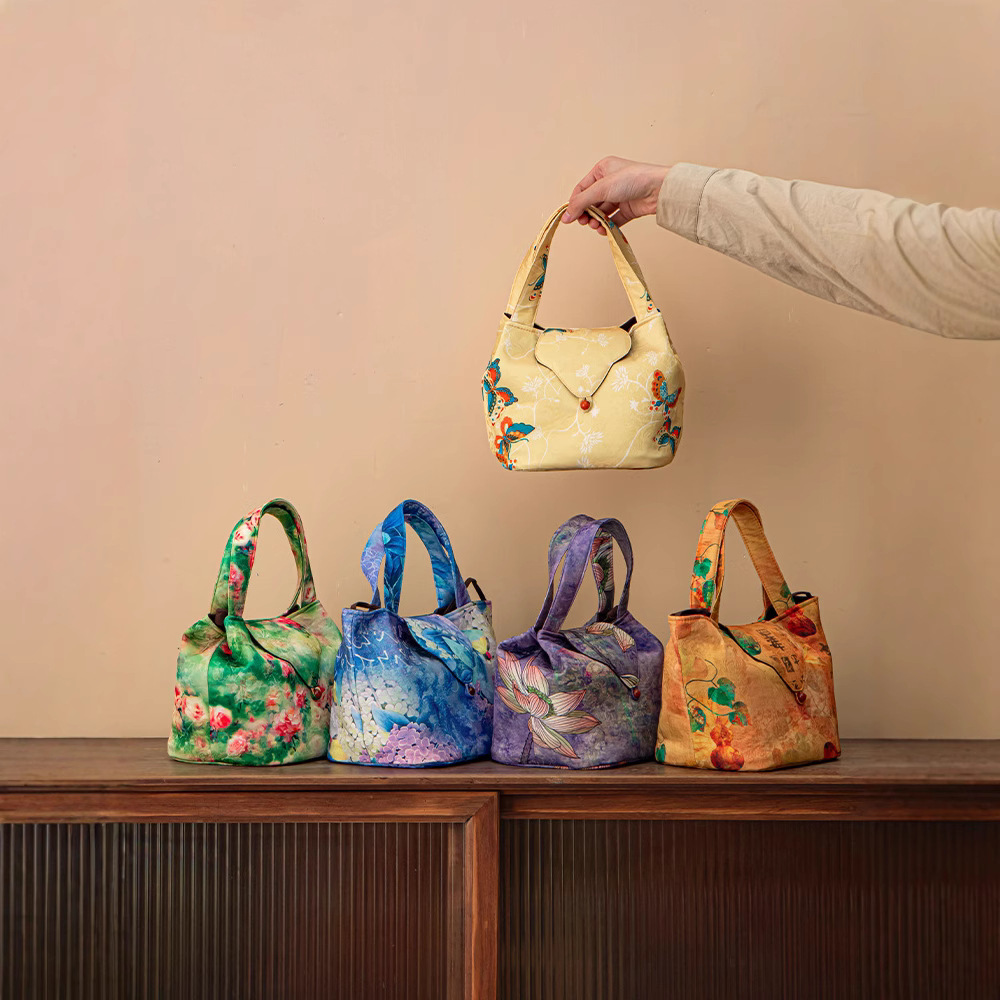 Túi đựng đồ bộ trà mẫu mới túi đựng trà dày túi đựng trà du lịch xách tay hộp đựng ấm trà túi đựng cốc trà túi xách tay