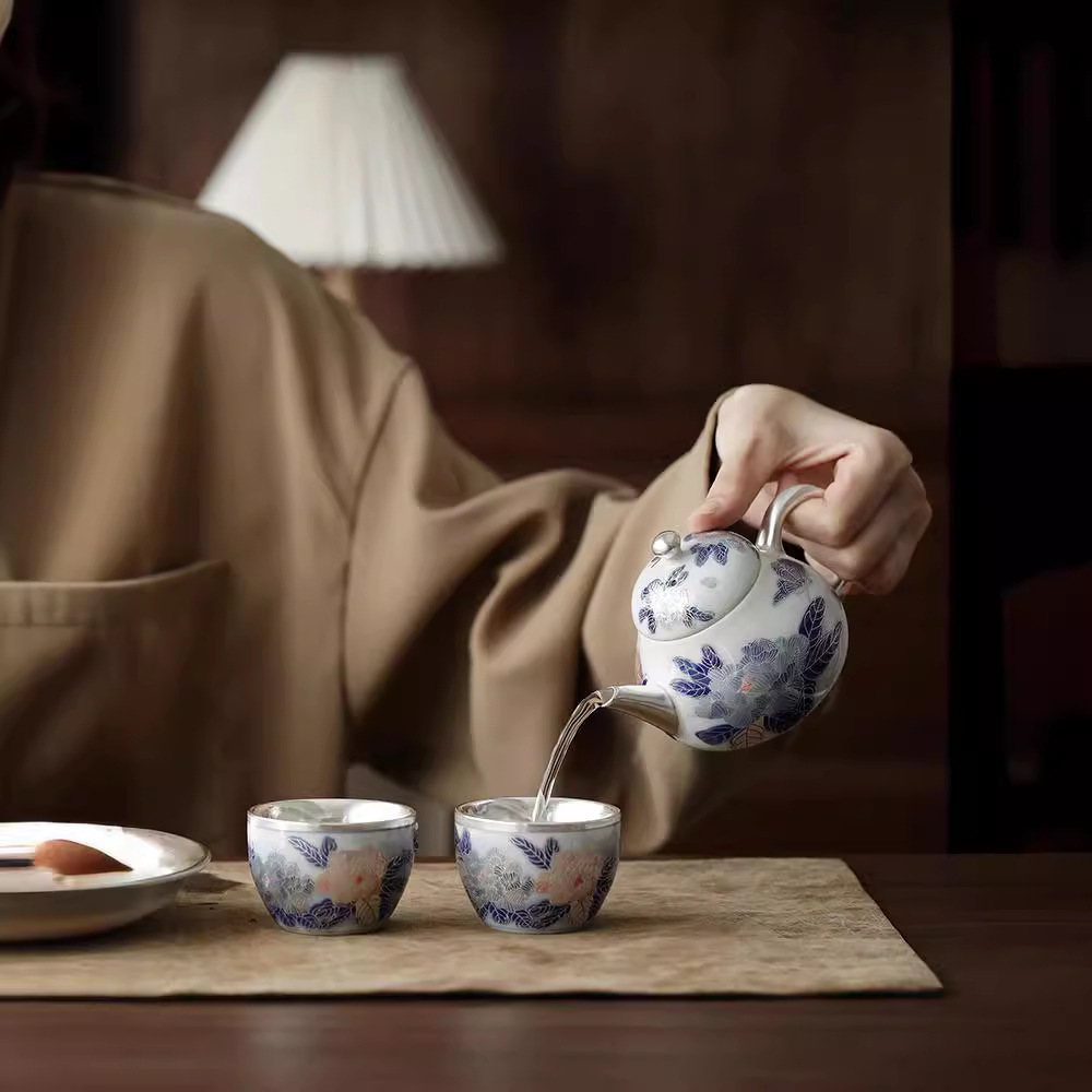 Bộ ấm trà văn hóa và sáng tạo Tử Cấm Thành, du lịch xách tay, phụ nữ lớn tuổi, lãnh đạo công ty, quà sinh nhật cho khách hàng