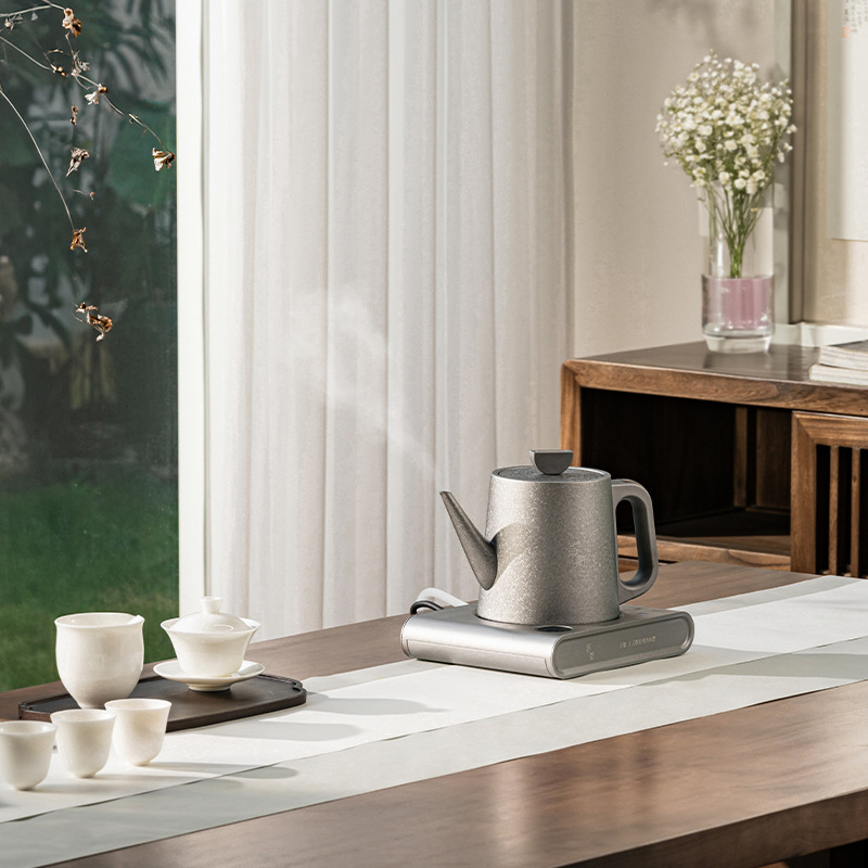 Dụng cụ pha trà Xiaozhi Ấm đun nước điện Xiaozhi Ấm đun nước pha trà nhiệt độ không đổi cách nhiệt titan nguyên chất gia dụng