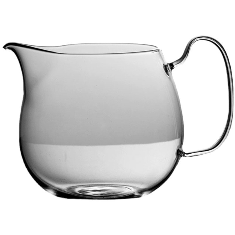 Dụng cụ pha trà thủy tinh chịu nhiệt dụng cụ pha trà biển dụng cụ pha trà Kung Fu có tay cầm dụng cụ pha trà gia dụng