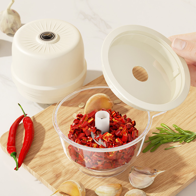 Máy nghiền tỏi bằng điện Máy nghiền tỏi gia dụng Máy nghiền tỏi nhỏ Máy nghiền tỏi mini
