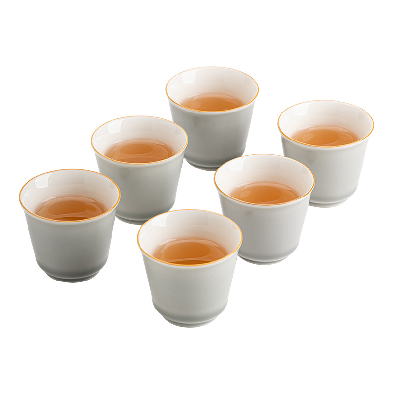 Cốc trà tráng men tro đá, cốc trà Kung Fu gốm thủ công kiểu Nhật, cốc thơm, cốc chủ gia dụng, cốc đơn