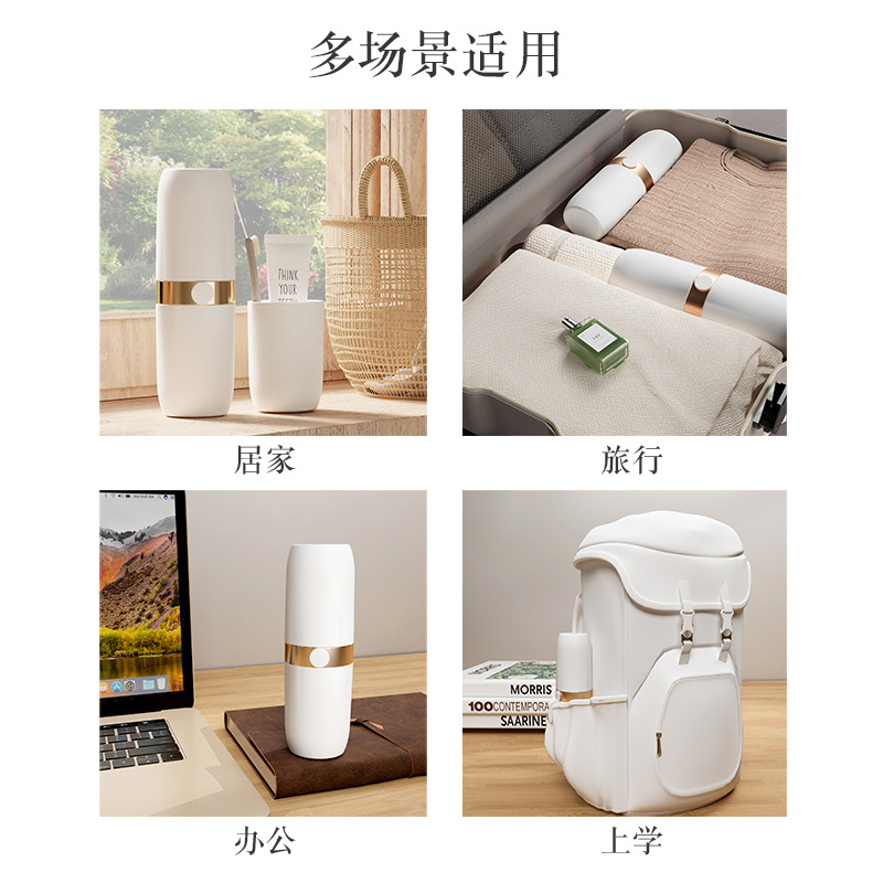 Hộp đựng bàn chải đánh răng vệ sinh du lịch Cốc Nước súc miệng cầm tay Dụng cụ nha khoa Gạt răng Cốc đánh răng Bộ Cốc đánh răng Đồ dùng du lịch