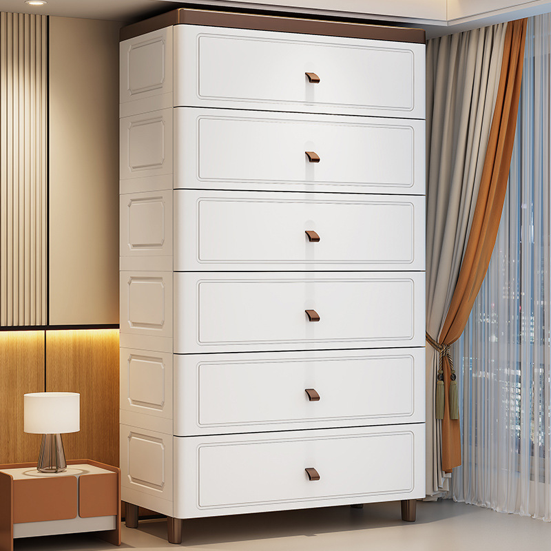 Tủ đựng đồ kiểu ngăn kéo kiểu phong cách Châu Âu rộng 50-120 tủ đựng đồ tủ nhỏ sắp xếp đồ lặt vặt cạnh giường phòng ngủ