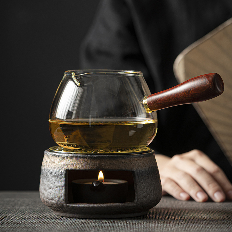 Bán buôn ngọn nến cổ điển sưởi ấm bếp đun trà cơ sở Thiết bị tăng hương vị bếp đun trà bếp nướng cam bếp đun trà nóng