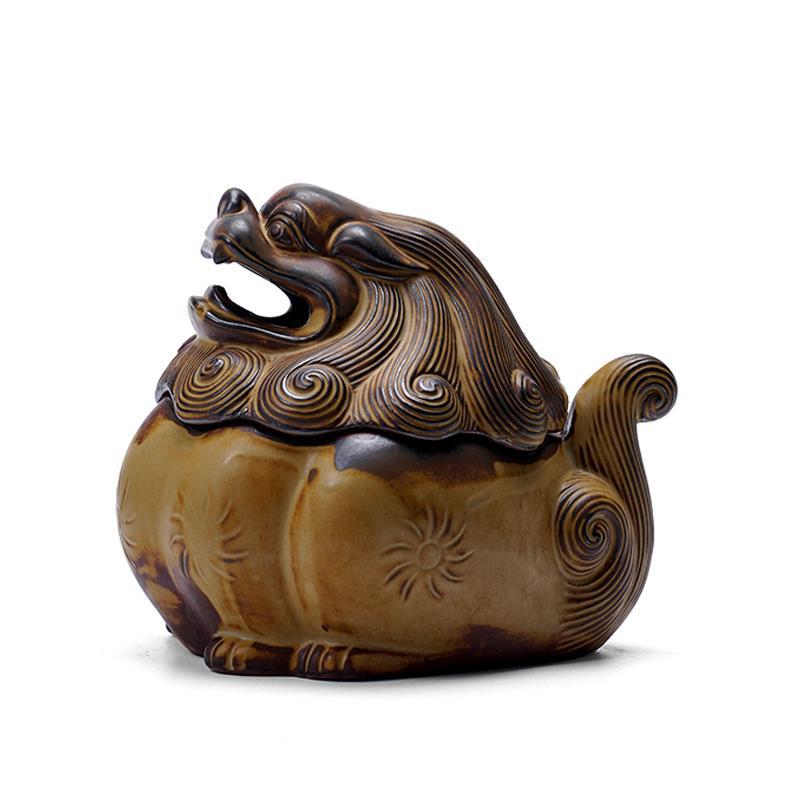 Lò xông hương gốm sứ sáng tạo, lư hương đĩa đàn hương cổ, lư hương Trong Nhà Gia đình, lư hương đĩa, phòng thiền trà đạo