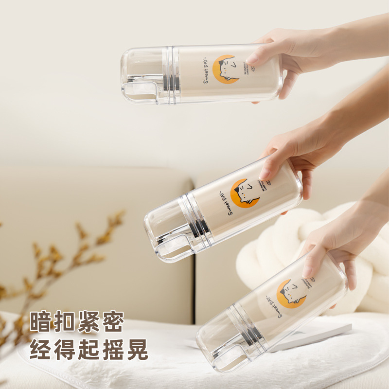 Cốc vệ sinh du lịch ba trong một Cốc vệ sinh cặp đôi Bàn chải đánh răng Kem đánh răng Cốc vệ sinh du lịch tiện lợi Cốc đánh răng Cốc đánh răng