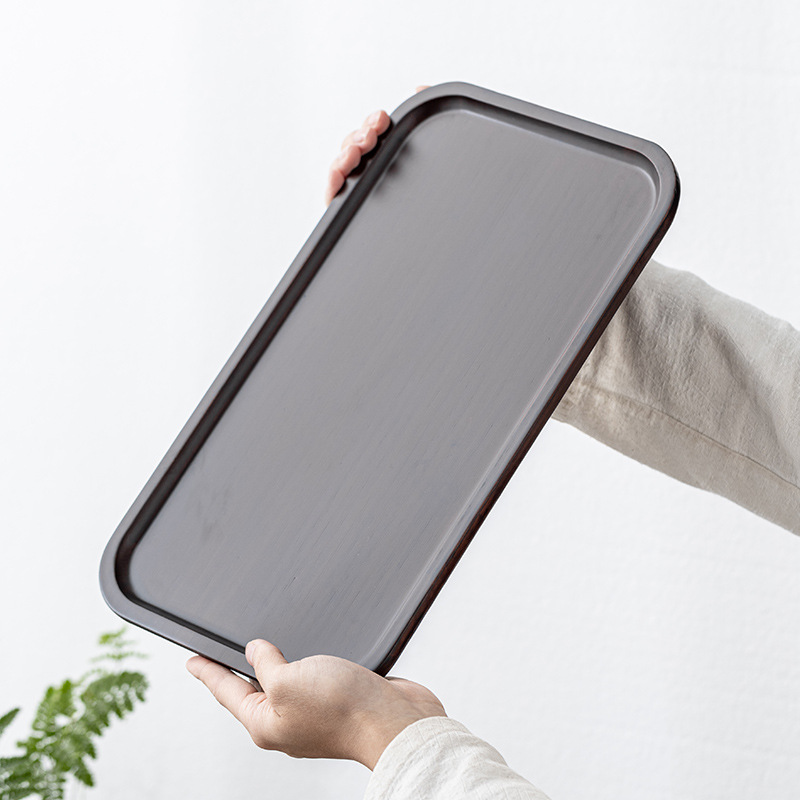 Khay đựng trà kiểu Nhật chén đựng trà cỡ nhỏ đựng trà hình chữ nhật khay đựng nước cổ điển khay đựng trà bàn trà