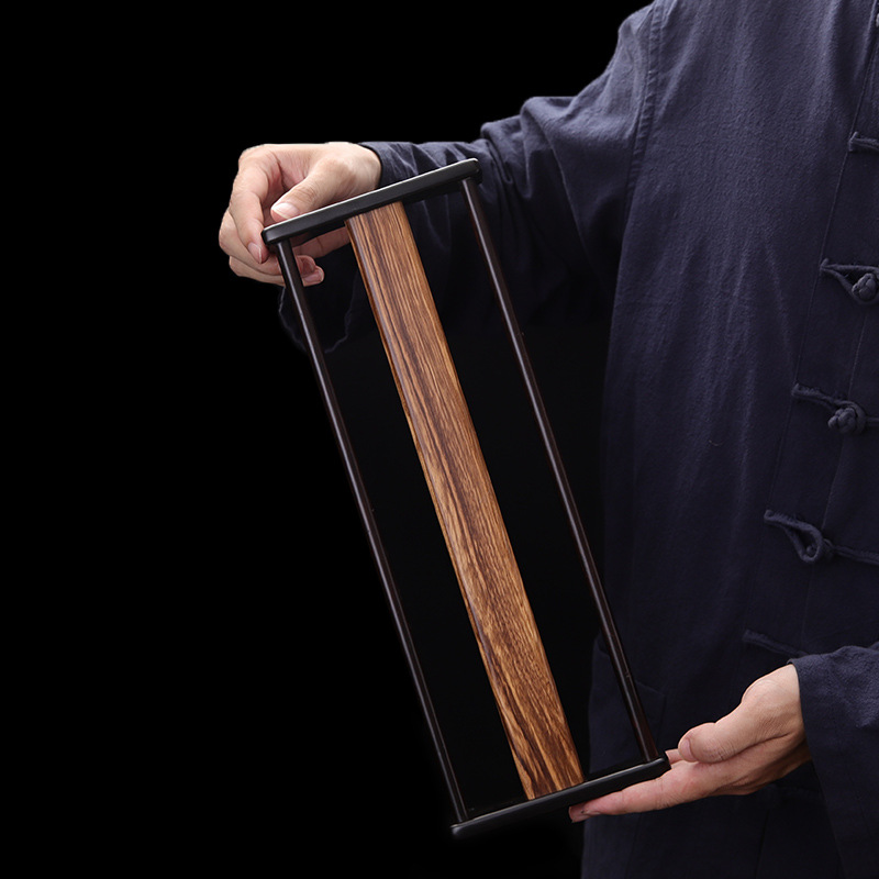 Giá đựng cốc trà bằng gỗ rắn Giá đựng đồ Bộ trà Kung Fu tách trà thoát nước Giá đựng cốc phụ kiện trà đạo
