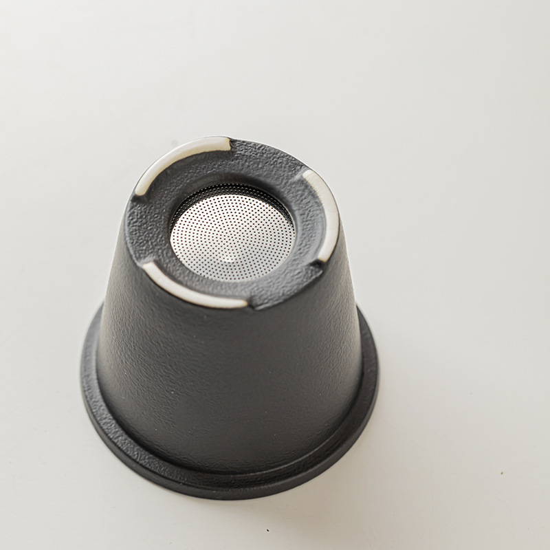 Cốc gốm sứ cốc tách nước trà Cốc văn phòng cá nhân tay cầm bằng gỗ dung tích lớn có nắp lót cốc lọc trà cốc cà phê