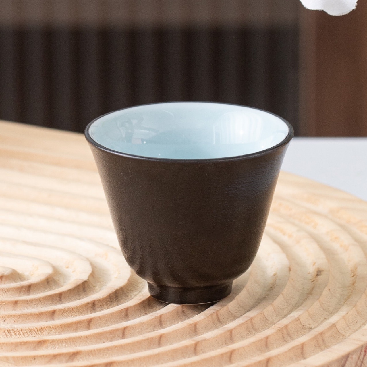 Bộ trà gốm sứ Kung Fu, tách trà Lobo, tách đơn, cốc chủ nhân, cốc trà nhỏ gốm đen kiểu Nhật, giá trị gia dụng cao