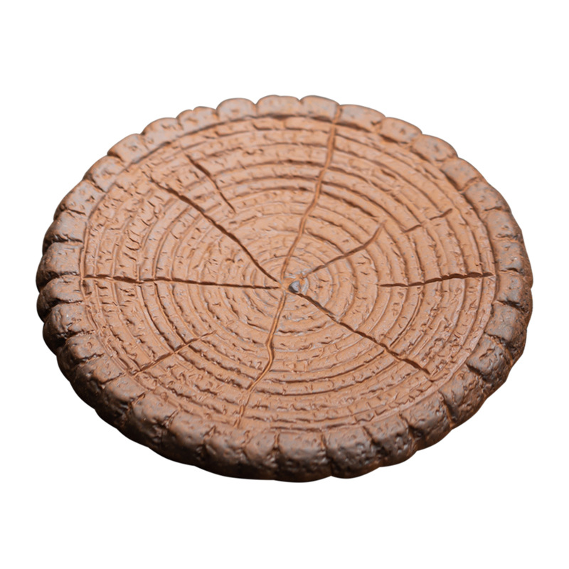 Ấm đất sét đá cũ, khay xốp khô, ấm phong cách Trung Quốc cổ điển, khay đựng cốc, bàn trà nhỏ, đệm ấm trà gốm sứ, phụ kiện bộ trà Kung Fu