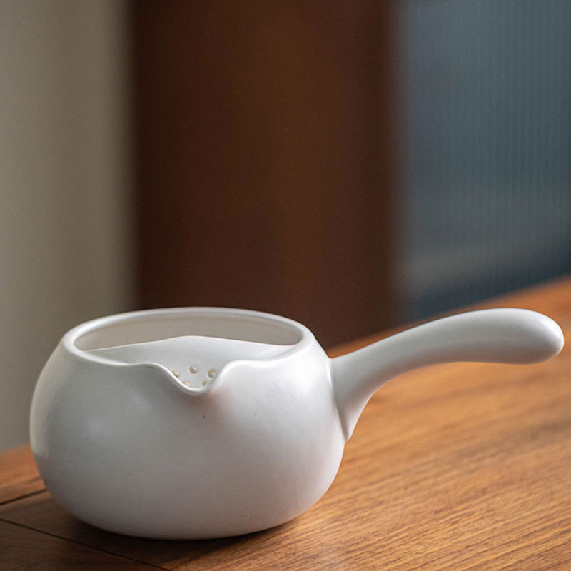 Ấm đun nước làm đẹp tay cầm bên ấm đun nước ấm đun trà đơn gia dụng cổ điển bếp điện bếp than ấm đun trà dung tích lớn ấm đun nước