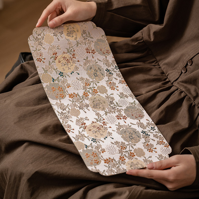 Tấm lót bàn pha trà nhỏ hai mặt hoa thạch anh, tấm lót bàn pha trà, tấm lót bàn thiền kiểu Trung Quốc có giá trị cao