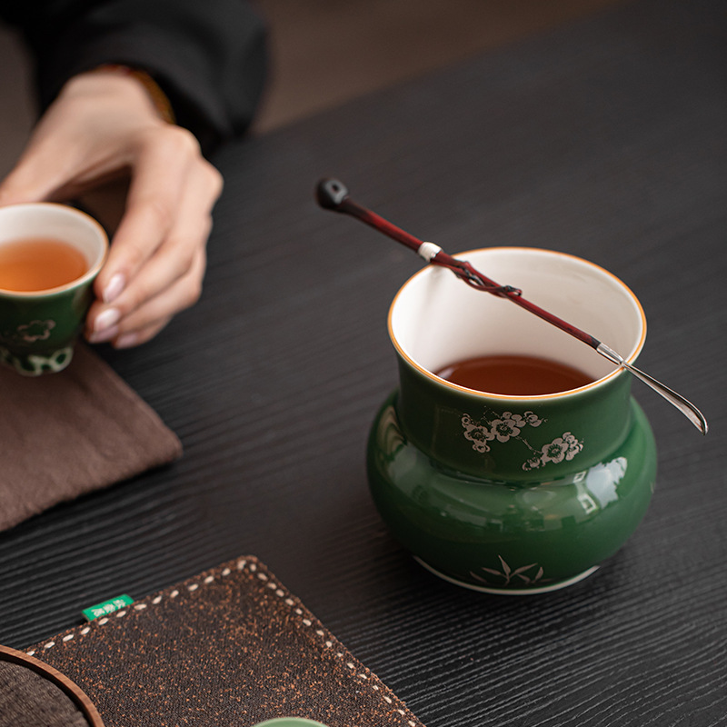 Sui Han Sanyou, Mei Song, Tre, Green Li, Rong Jianshui, xô đựng nước kiểu Nhật, xô đựng trà, xô đựng trà, cốc rửa trà