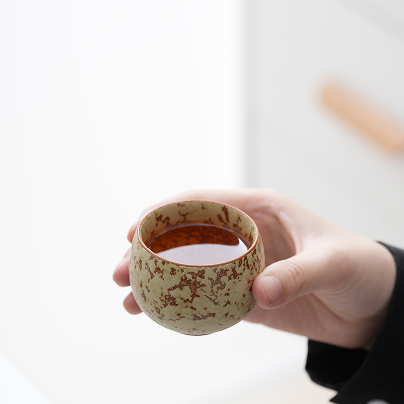 Ấm đá lửa đỏ Xi Shi một ấm hai chén bộ trà Kung Fu ấm pha trà gia dụng văn phòng bộ trà cao cấp họa tiết tặng quà