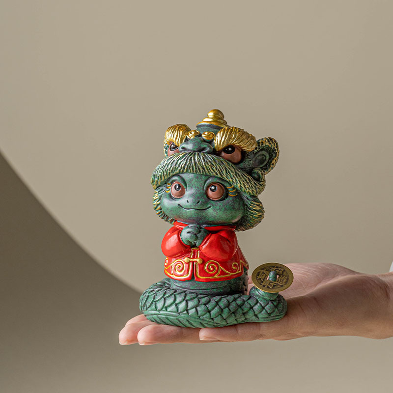 Đồ trang trí nhỏ bằng đá sa thạch xanh, đồ trang trí nhà sáng tạo kiểu Trung Quốc, đồ tạo tác trạm văn phòng, đồ trang trí mặt bàn may mắn