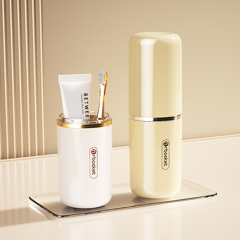 Cốc rửa mặt du lịch, hộp đựng bàn chải đánh răng, cốc đựng đồ súc miệng, túi đựng đồ vệ sinh xách tay, bộ đồ vệ sinh công tác nam nữ, đồ dùng du lịch