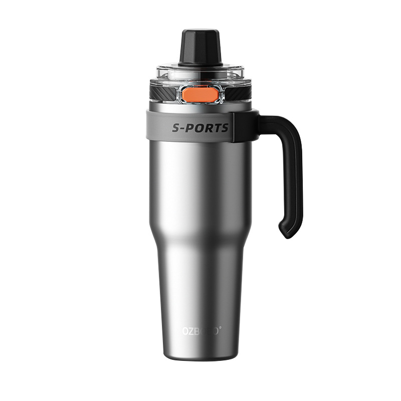 Bình giữ nhiệt inox 316 phủ gốm 1300ml YKQ22 đựng cafe, trà, nước