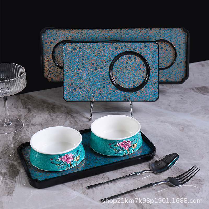 Bộ đồ ăn Nyonya kiểu Trung Quốc mới, lẩu thiền, quan niệm nghệ thuật, phong cách cung điện, món nguội cổ, món tráng miệng, bát thương mại