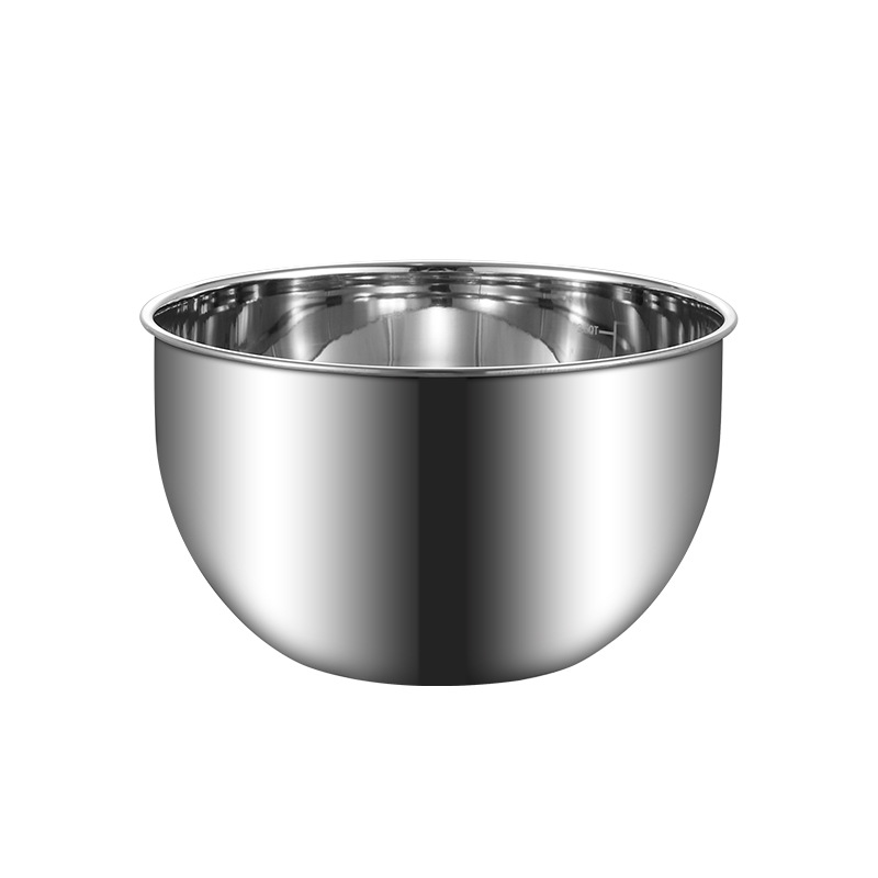 Bộ giỏ thoát nước bằng thép không gỉ Le Zai304, bát salad, giỏ trái cây, chậu salad có thang đo kiểu Nhật, chậu trứng