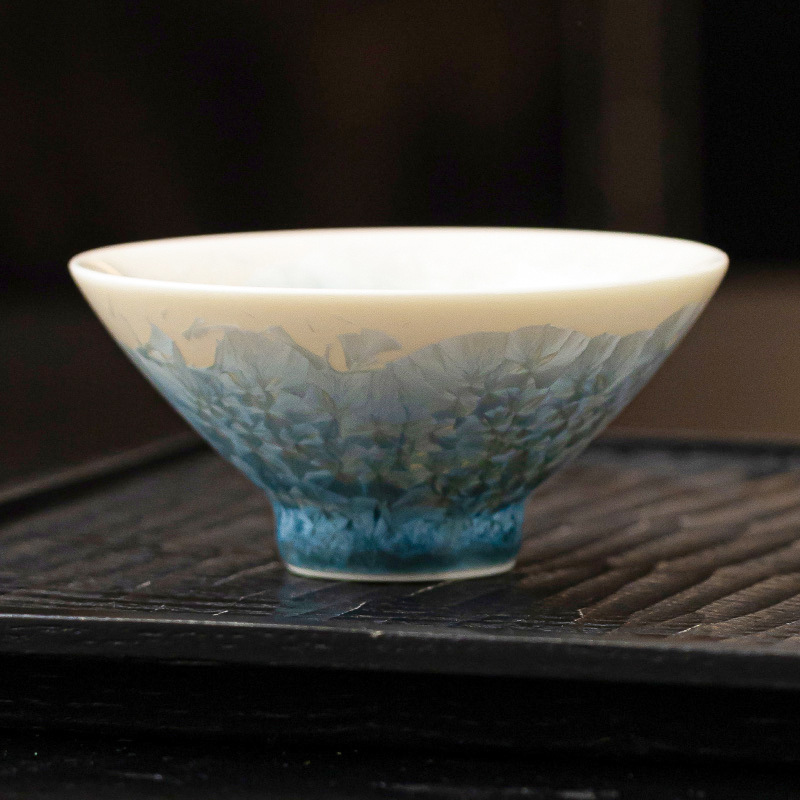 Cốc chủ nhân cao cấp tráng men pha lê cốc đơn cốc cốc xô xanh hồ cốc trà gốm sứ gia dụng cốc uống trà đặc biệt cốc trà