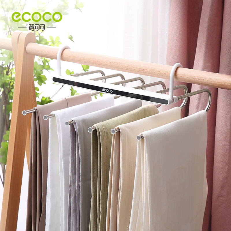 Móc treo quần có thể thu vào đa chức năng móc treo quần đa năng móc treo quần ma thuật gia dụng móc treo quần đựng đồ ban công