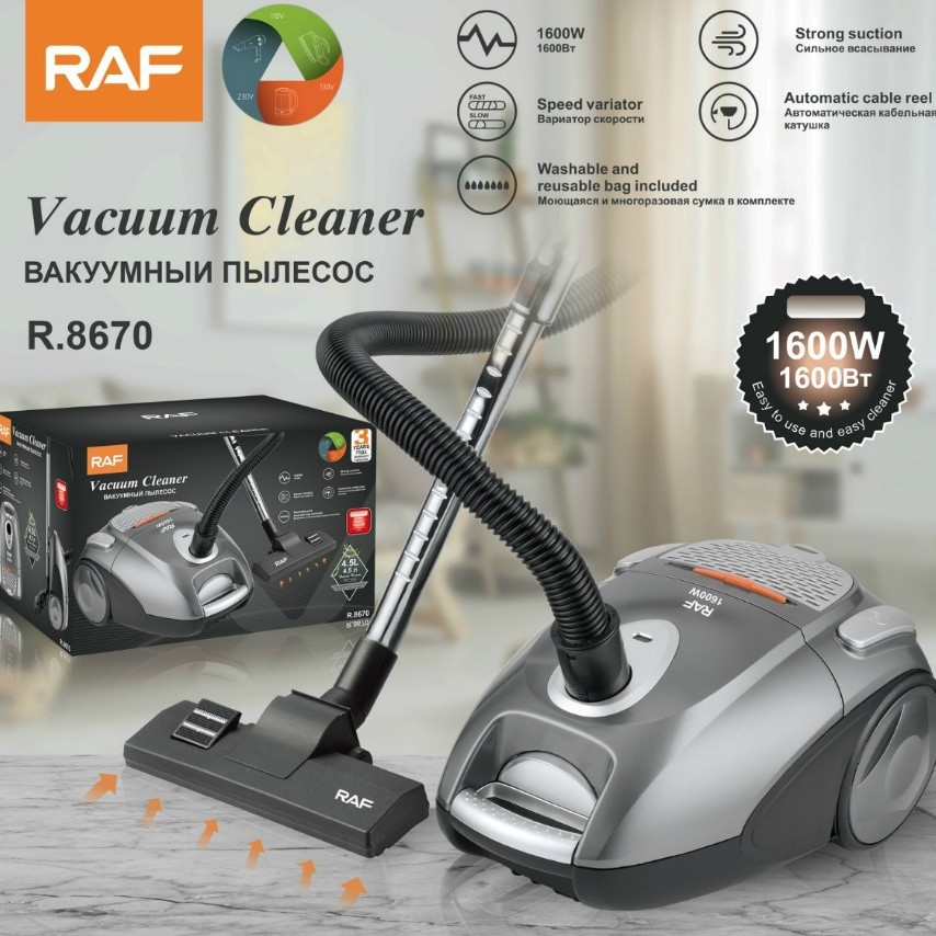Máy hút bụi RAF Máy hút bụi gia đình Máy hút bụi thảm mạnh trong phòng ngủ phòng khách Máy hút bụi hút lớn cầm tay