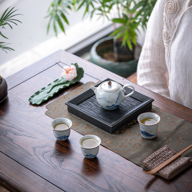 Bộ ấm trà cao cấp, hộp quà kết hợp hương thơm, quà lưu niệm doanh nghiệp thiết thực, quà tặng sáng tạo cho lãnh đạo khách hàng