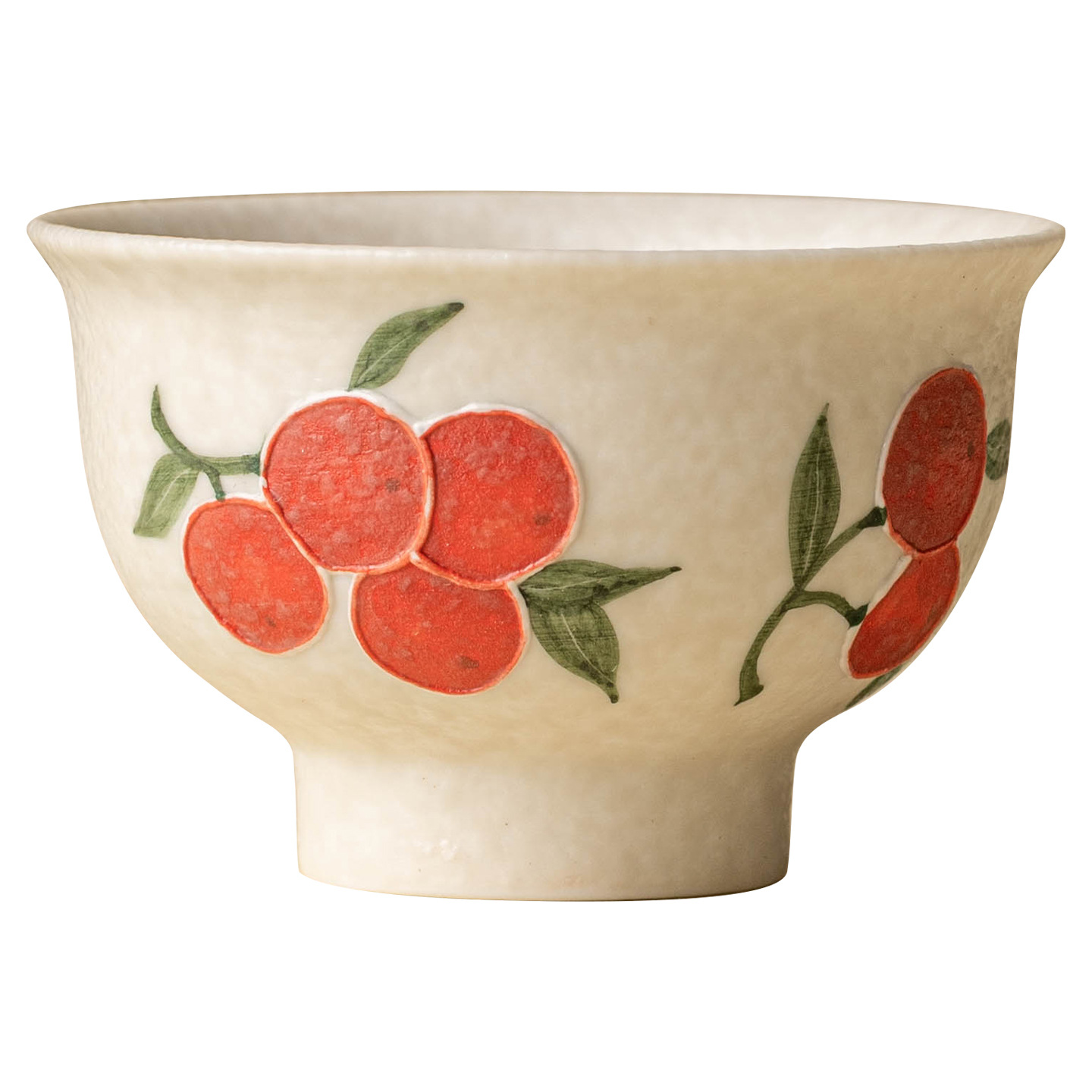 Nhà máy đá mỏ trắng bộ trà Kung Fu ngăn xếp chạm khắc anh đào tách trà đặc biệt tách trà cốc gốm sứ cao cấp