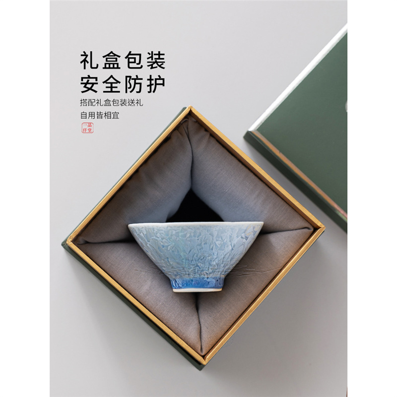 Cốc xô tráng men pha lê, cốc trà gốm sứ, cốc uống trà cao cấp chuyên dụng cá nhân, cốc trà giá trị cao, cốc chủ nhân