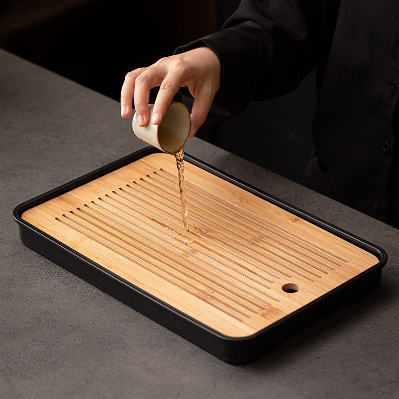 Bộ dụng cụ pha trà Kung Fu Ru Kiln Bộ dụng cụ pha trà uống trà văn phòng mẫu mới 2025 bộ cốc trà ấm trà