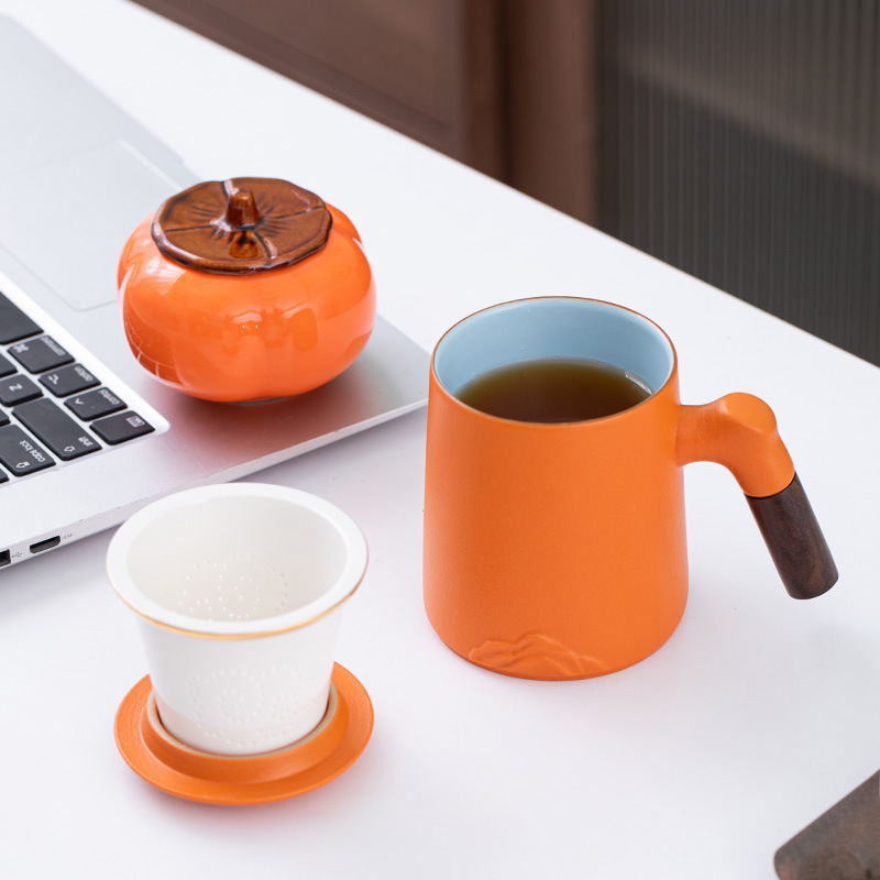 Cốc nước bằng gốm, cốc pha, cốc tách trà có giá trị cao, quà tặng khách hàng cho sự kiện khai trương