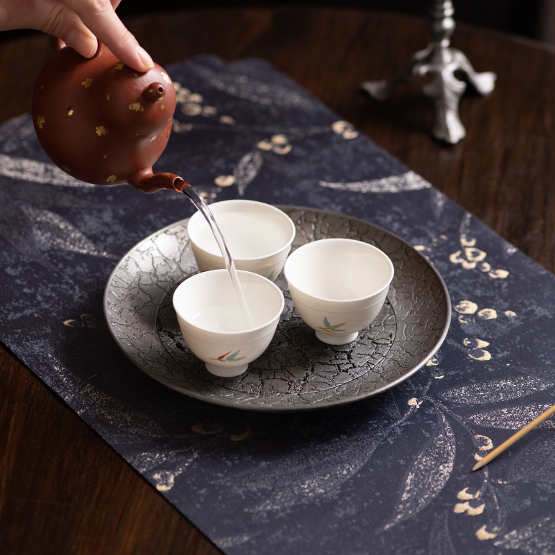 Da'antang bán buôn ấm thiếc cổ, trà, hộp đựng nước cũ làm bằng thiếc thủ công, bàn ủ khô, Bộ trà Kung Fu