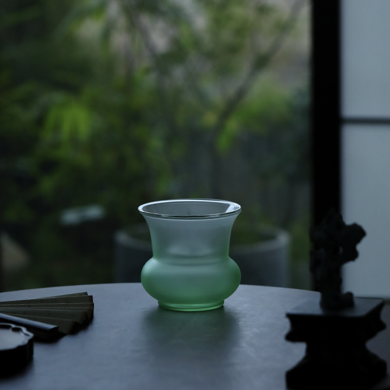 Gạt trà tráng men có nắp, bàn trà, bàn trà, bàn trà, phòng trà, kính, câu lạc bộ rửa trà Jianshui, bàn pha trà khô