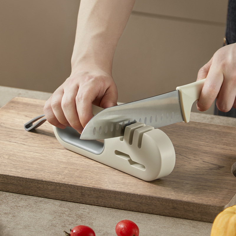 Dụng cụ gia dụng dùng dao mài đa năng mẫu mới 2025 dụng cụ mài nhanh thanh đá nhà bếp dụng cụ cắt lưỡi chuyên dụng