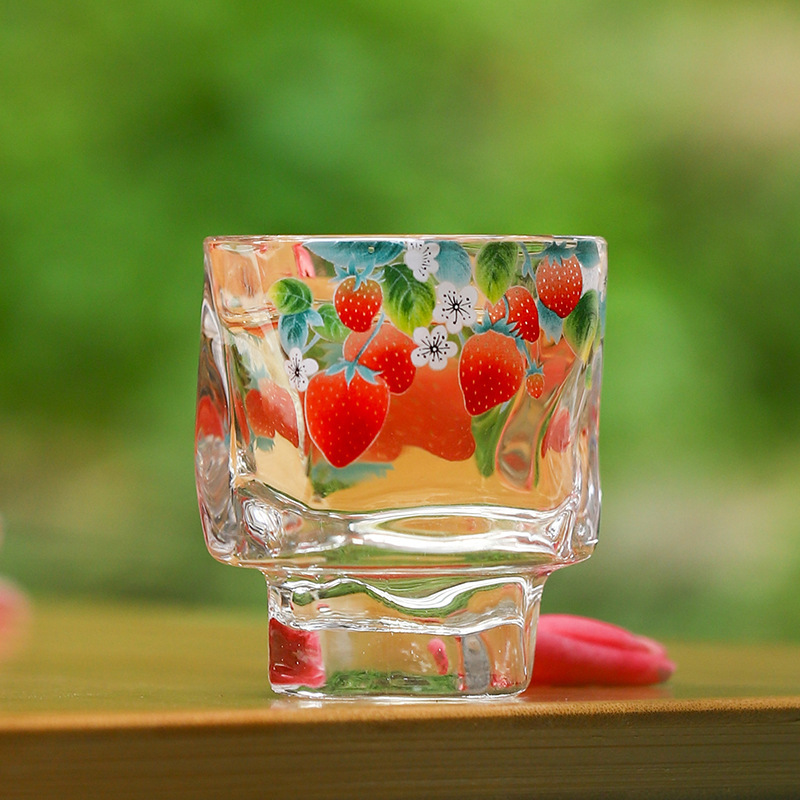 Cốc chủ nhân thủy tinh pha lê dày, tách trà, tách trà, tách đơn, tách sức khỏe cao cấp kỹ lưỡng, Bộ trà cốc sang trọng nhẹ